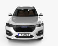 Great Wall Haval H6 인테리어 가 있는 2021 3D 모델  front view