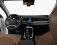 Great Wall Haval H6 com interior 2021 Modelo 3d dashboard