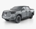 Great Wall Pao 2021 3D模型 wire render