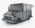 Grumman Long Life Vehicle 1994 3Dモデル wire render