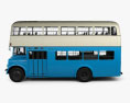 Guy Arab MkV LS17 Двоповерховий автобус 1966 3D модель side view