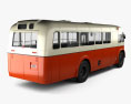 Guy Arab MkV SingleDecker bus 1966 3d model back view