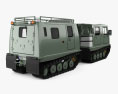 Bandvagn 206 3D-Modell Rückansicht