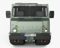 Bandvagn 206 3D-Modell Vorderansicht