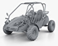 Hammerhead GTS 150 2017 Modelo 3D clay render