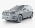Hanteng X5 2021 3D-Modell clay render