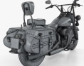 Harley-Davidson Heritage Softail Classic 2012 3D модель