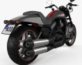 Harley-Davidson Night Rod Special 2013 3D模型 后视图