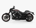 Harley-Davidson Night Rod Special 2013 3D模型 侧视图