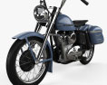 Harley-Davidson Model K 1953 3D модель