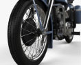 Harley-Davidson Model K 1953 Modello 3D