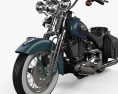 Harley-Davidson FLSTS Heritage Springer 2002 3d model