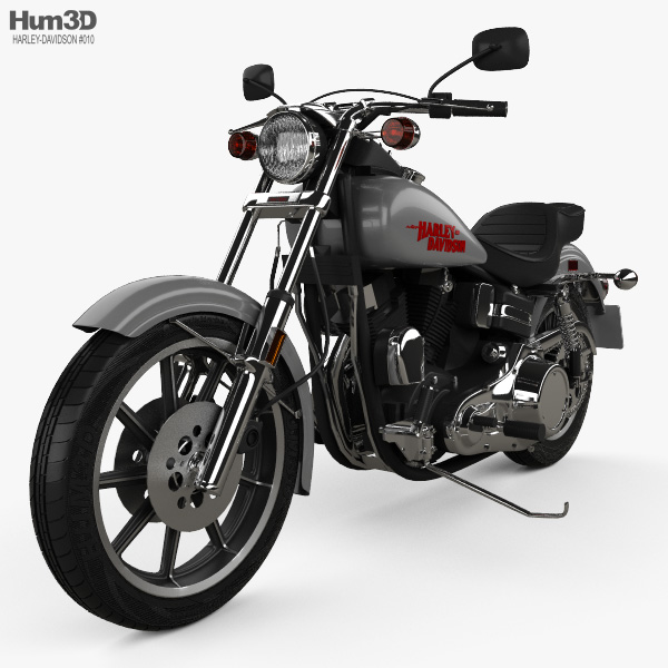 Harley-Davidson FXS Low Rider 1980 3D модель