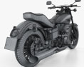 Harley-Davidson FXS Low Rider 1980 3D模型