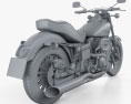Harley-Davidson FXS Low Rider 1980 3D 모델 