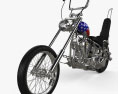 Harley-Davidson Easy Rider Captain America 1969 3d model