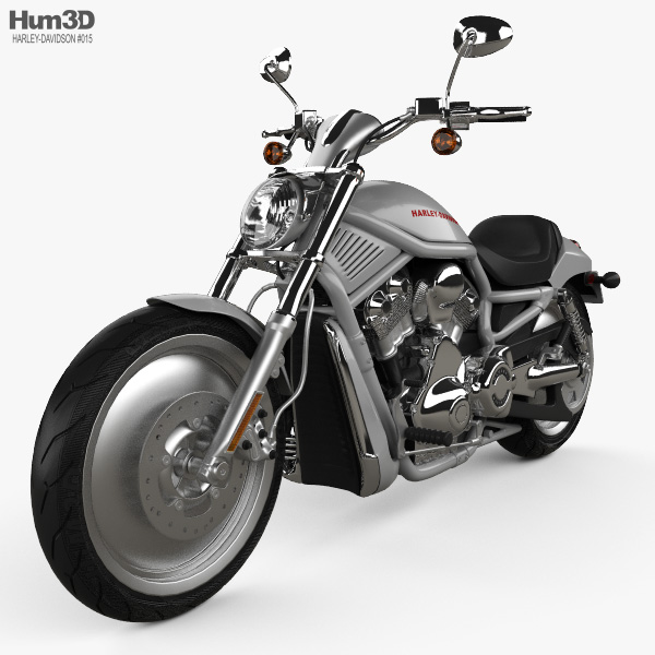 Harley-Davidson VRSCA V-Rod 2002 Modèle 3D