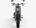 Harley-Davidson VRSCA V-Rod 2002 3D模型 正面图