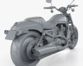 Harley-Davidson VRSCA V-Rod 2002 3D 모델 