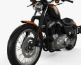 Harley-Davidson Sportster XL 1200 N Nightster 1986 3d model