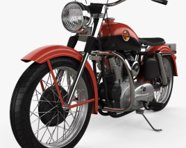 Harley-Davidson XL Sportster 1957 3D model