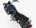 Harley-Davidson XLH 1200 Sportster 2003 3D-Modell Draufsicht