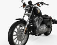 Harley-Davidson XLH 883 Sportster 2002 Modèle 3d
