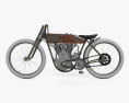 Harley-Davidson 11 K Racer 1915 Modelo 3d vista lateral