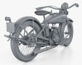 Harley-Davidson 26B 1926 3D 모델 
