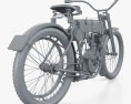 Harley-Davidson model 2 1906 3d model
