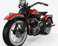 Harley-Davidson 45 WL 1940 3d model