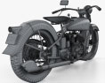 Harley-Davidson VL JD 1936 3D 모델 