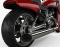 Harley-Davidson V-Rod Muscle 2010 Modèle 3d