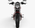 Harley-Davidson V-Rod Muscle 2010 Modello 3D vista frontale