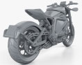 Harley-Davidson LiveWire 2014 3D-Modell