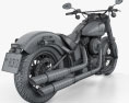 Harley-Davidson Softail Slim 2016 3Dモデル