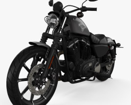 3D model of Harley-Davidson Sportster Iron 883 2016