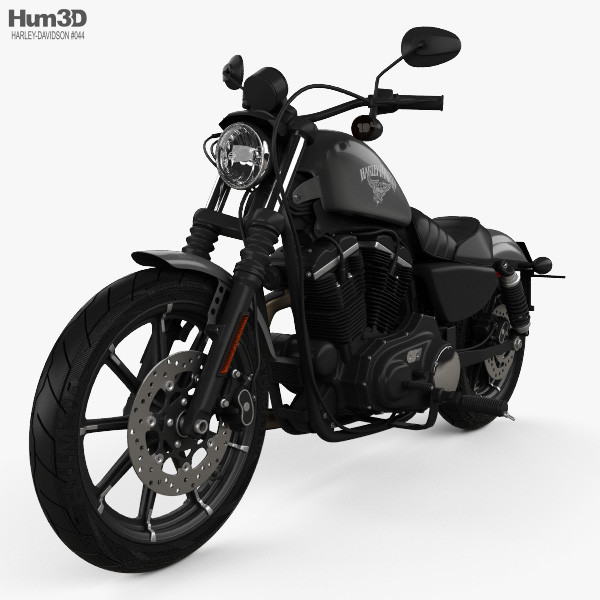 Harley-Davidson Sportster Iron 883 2016 Modello 3D