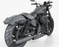 Harley-Davidson Sportster Iron 883 2016 3D-Modell