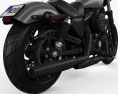 Harley-Davidson Sportster Iron 883 2016 3D 모델 