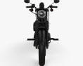 Harley-Davidson Sportster Iron 883 2016 3D模型 正面图