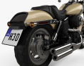 Harley-Davidson Dyna Fat Bob 2016 Modello 3D