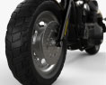 Harley-Davidson Dyna Fat Bob 2016 Modello 3D