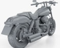 Harley-Davidson Dyna Fat Bob 2016 3D модель