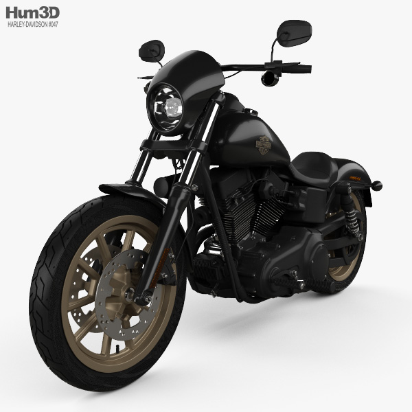 Harley-Davidson Dyna Low Rider S 2016 3D 모델 