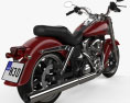 Harley-Davidson Dyna Switchback 2012 3d model back view