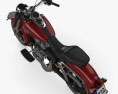 Harley-Davidson Dyna Switchback 2012 3d model top view