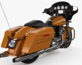 Harley-Davidson FLHXS Street Glide Special 2014 3D 모델  back view
