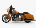Harley-Davidson FLHXS Street Glide Special 2014 3D-Modell Seitenansicht