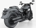 Harley-Davidson FLSTFB Softail Fat Boy Lo 2010 3D 모델 